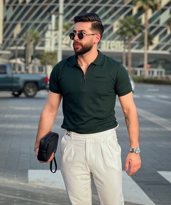 Green Oasis Men Polo