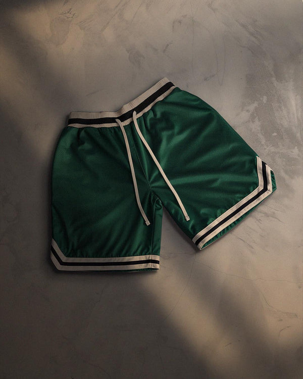 Hypermesh Forest Green Unisex Mesh Shorts