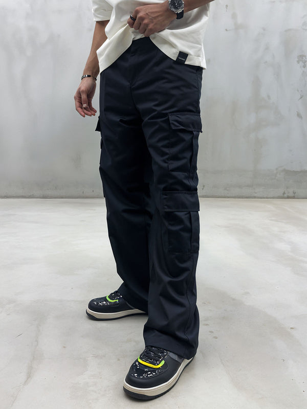 UNISEX Urban Edge Black Cargo Pants