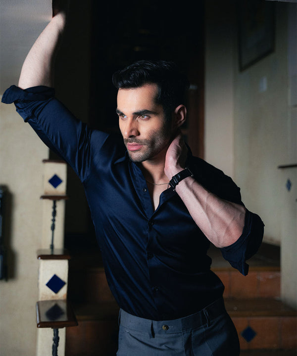 Inkwell Dream Satin Shirt | Limited Drop